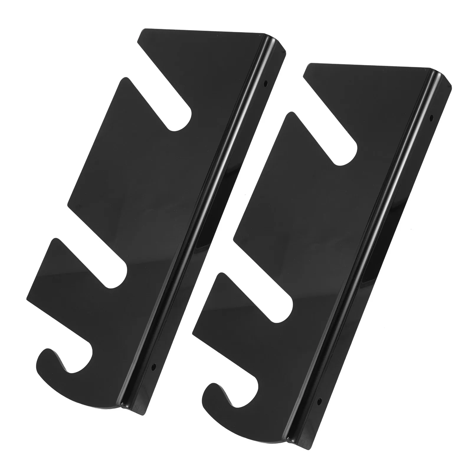 1Set Horizontal Skateboard Wall Mount Acrylic Display Stand Space Optimizing Wall Hanger for Skateboard Deck Scooter Rack