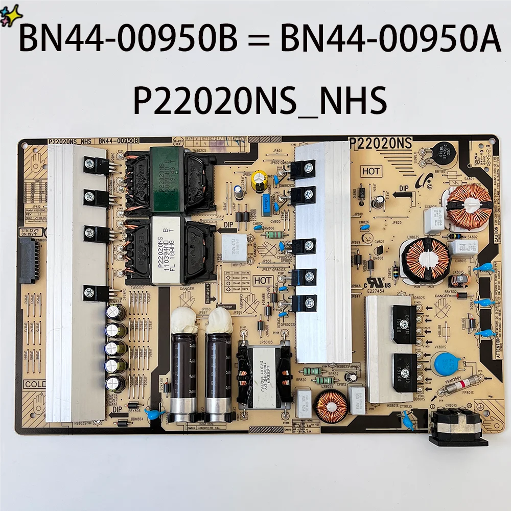 

BN44-00950B = BN44-00950A Power Supply Board/LED is for C43J890DKU LC43J890DKNXZA LC49J890DKNXZA LC43J890DKUXEN LC43J890DKCXXF