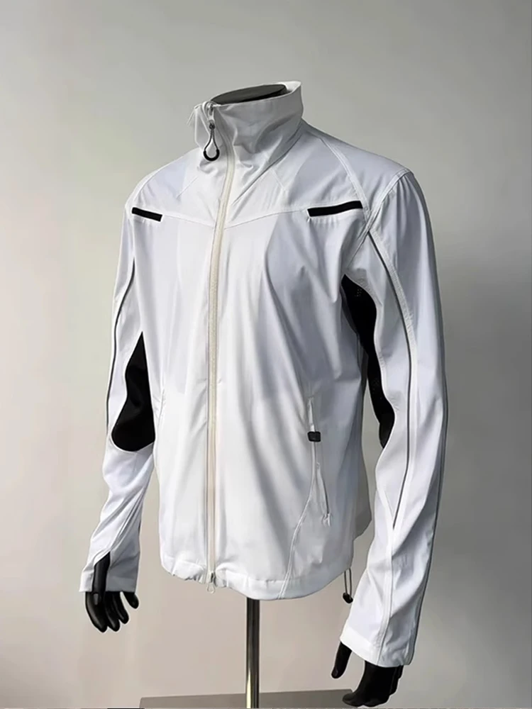 

Ice Silk Cool Sensation UV Protection Clothing Men Women Summer Thin Breathable Sweat Absorbent Casual Outerwear Trendy