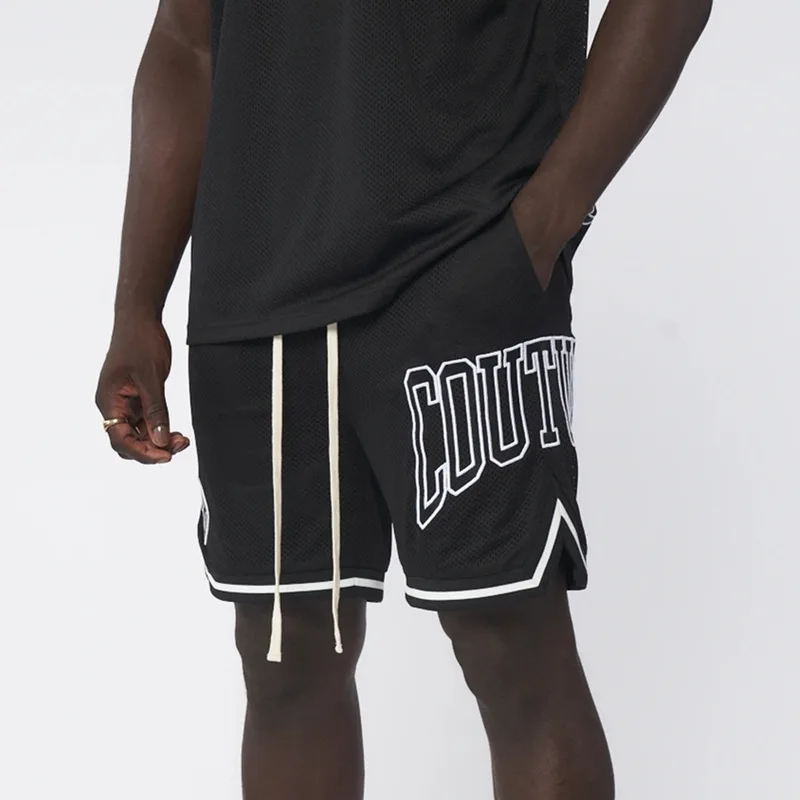 

Men's Casual Classic Shorts Fitness Workout Sport Mesh Ventilation Shorts Stretch Athletic Quick-Dry Pants