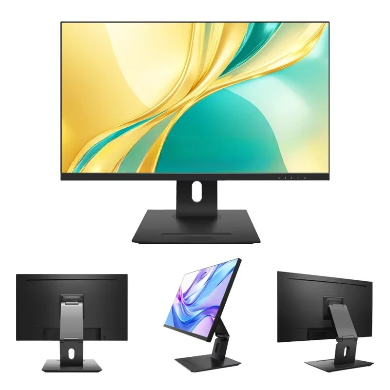 27 Inch 2K IPS Desktop Monitor, 2560×1440 99% sRGB Display Screen, Height Adjustable Rotatable Stand for Office Home Work Gaming