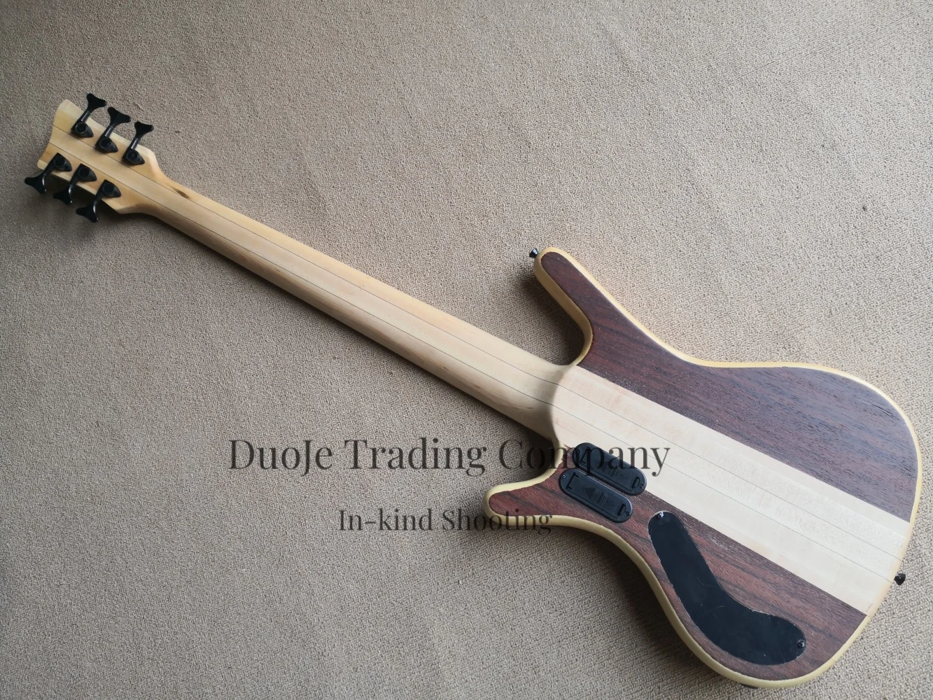 Customized 6 strings natural b - Bass Guitar Fretless review and price