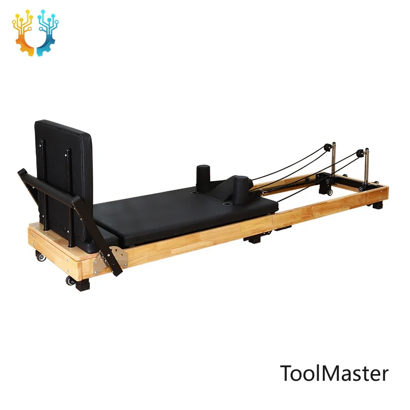 【2026】Durable Portable Oak Pilates Machine With Adjustable Wooden Frame Ladder Barrel 150kg Capacity For Body Home Gym Studio Us