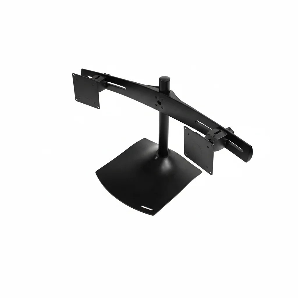 

Ergotron DS100 Настольная подставка с двумя мониторами, горизонтальная (черная) — б/у, как новая