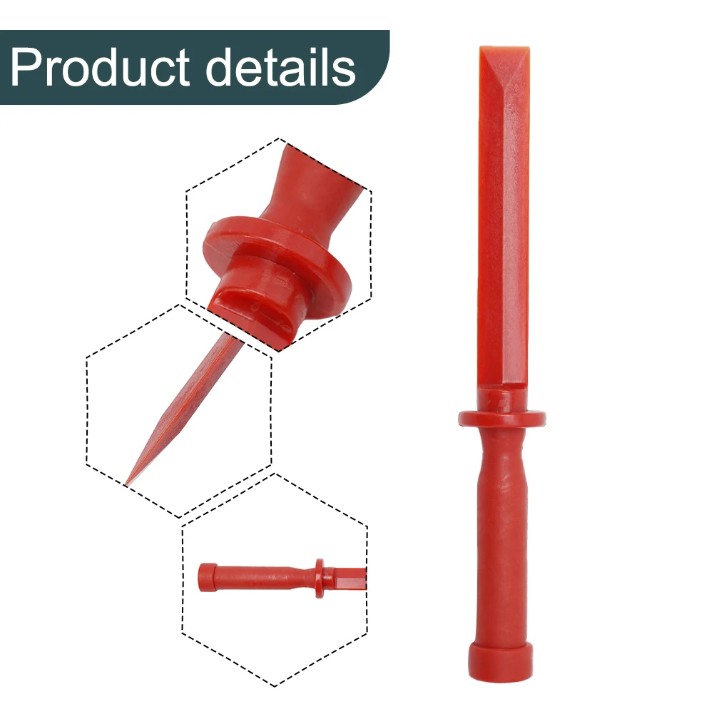 1pc Universal Multifunction Car Wheel Balancer Adhesive Stick On Tape Weight Scraper Removal Tire Tool Red Brand New