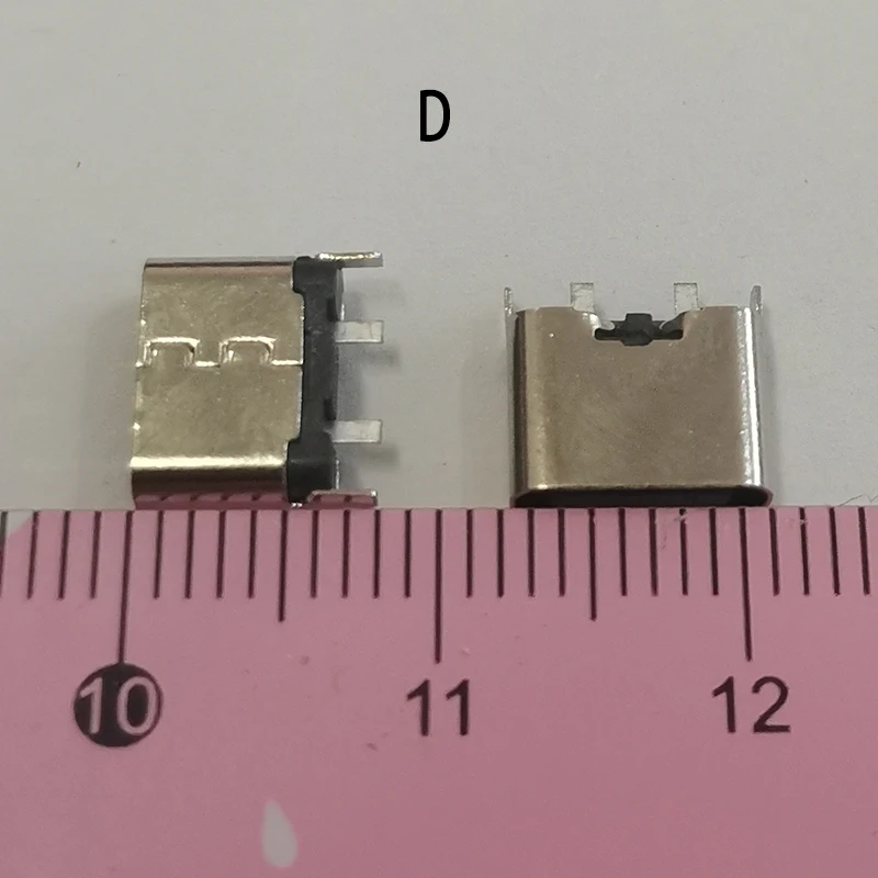 2-10 Stück Typ-C Buchse 2-polig Horizontal Vertikal Stecker USB-C Anschluss Buchse Ladeanschluss USB 3.1 Typ-C Buchse Steckverbinder – Detail 5