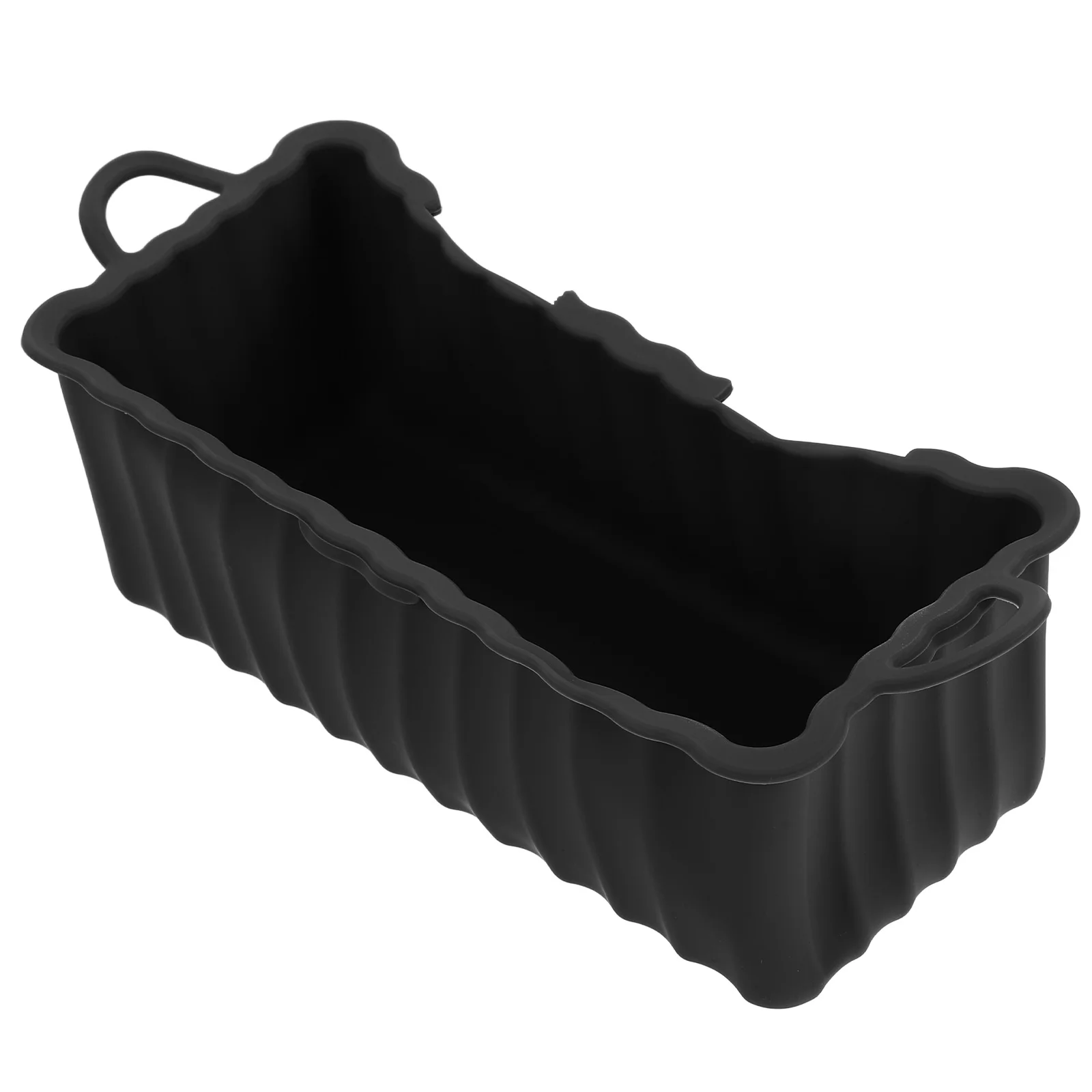 

Square Grease Drip Pan Replacement Griddle Oil Collector Tray Liner Large Capacity Silicone Drip Pan For Griddle Black