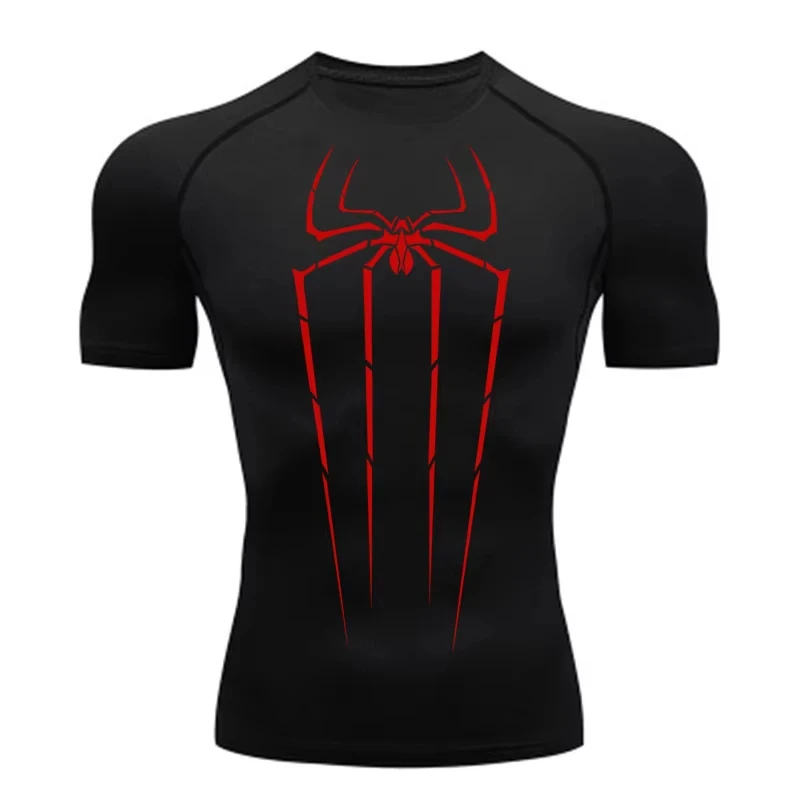 Men's Sports Running T-Shirt: Quick-Dry, Breathable Short-Sleeve Crewneck Active Top for Outdoor Workouts RL559