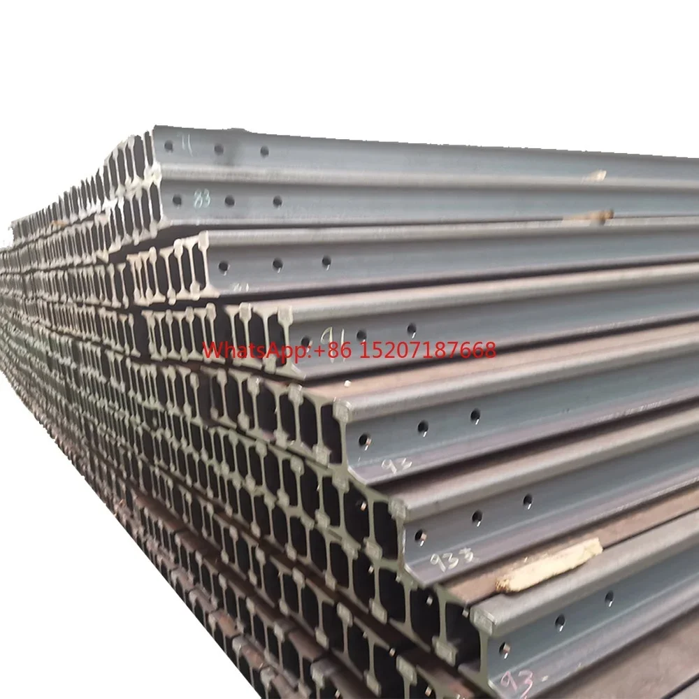 

Hot Selling Steel H Beams Railroad Track Railway Standard Light Steel Rail With ISO9001