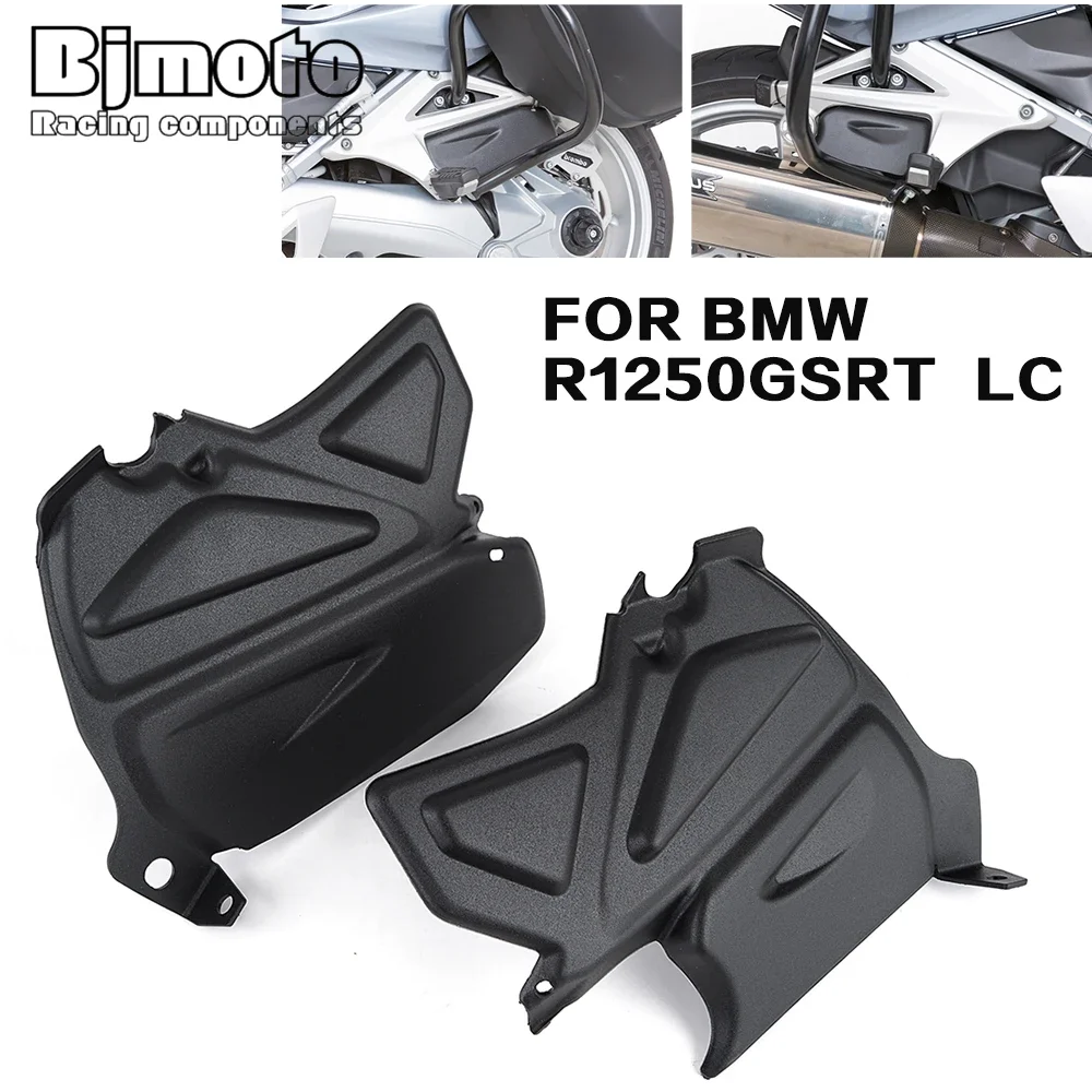 

Motorcycle Rear Passenger Footrest Foot Pegs Pedals Footpeg Plate Cover For BMW R1200RT LC 2014-2021