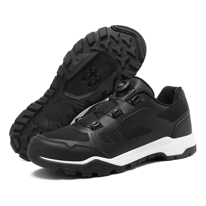 

Cycling Sneaker Cleats Shoes man Flat Pedal Mtb Bicycle Shoe Speed Cycling Shoes indoor Mountain Bike Shoe Racing Lock spd shoes