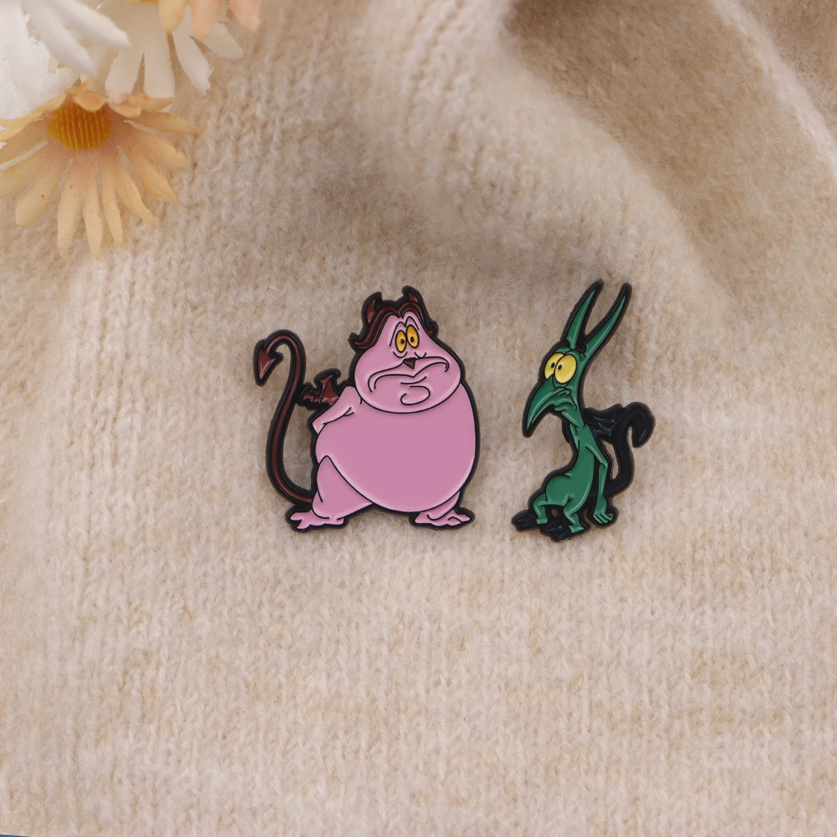 Monster Pin Enamel Pin Badges on Backpack Lapel Pins Brooches on Clothes Gift Jewelry Accessories