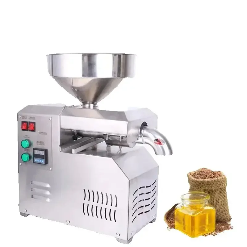 Sunflower Commercial Oil Pressing Machine High Quality Oil Extraction Machine Stainless Steel Electric Oil Presser