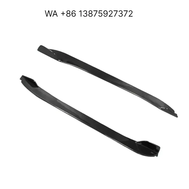 Wmwmnu Carbon Fiber Bumper Side Extension Skirt Splitter for F 2013-2019