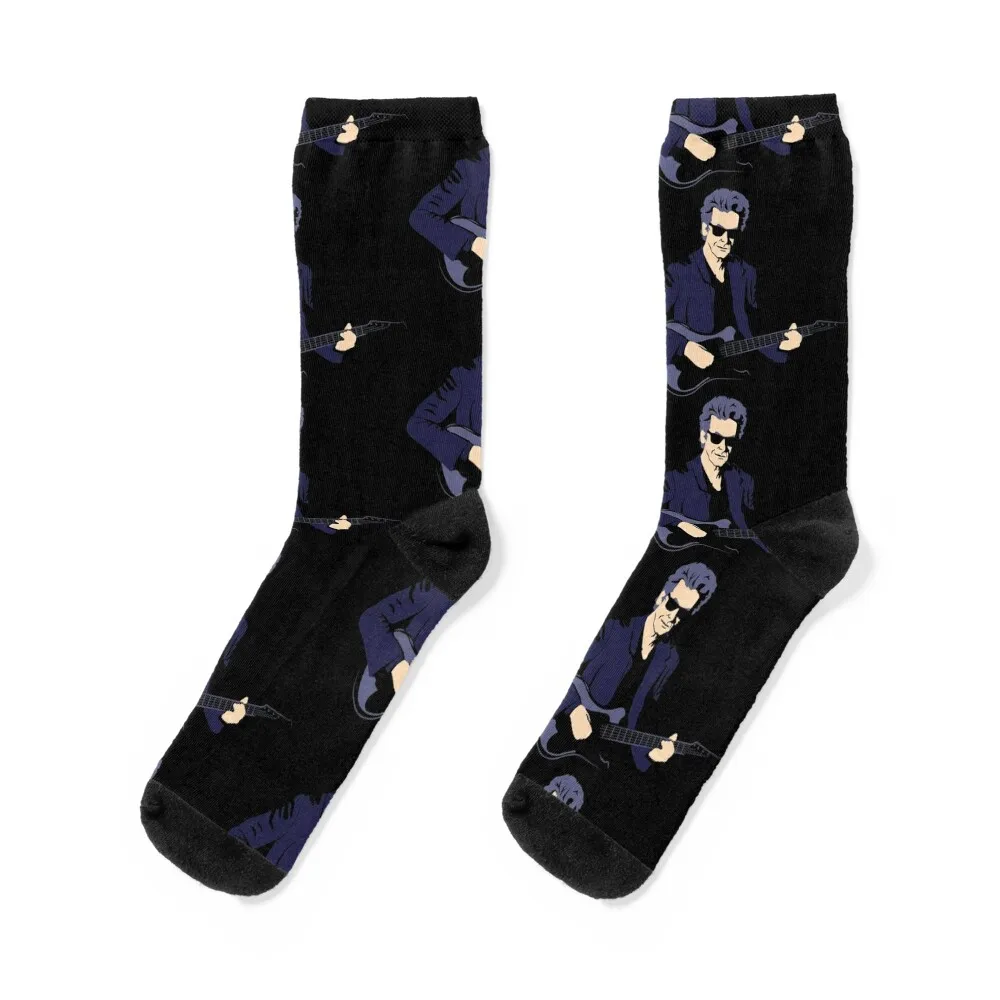 

12th Doctor Rockstar Socks men cotton high quality cartoon Socks Girl Men's