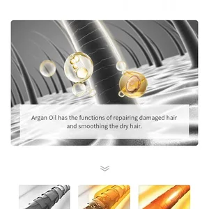 Laikou Marokko Essentielles Haar Argan Essenz Feuchtigkeitsspendende Öl, die glatte Nährstoffreparatur beleuchtet geschädigtes beschädigtes Haar 60 ml 10 Hauptverkaufshydratcreme - №1