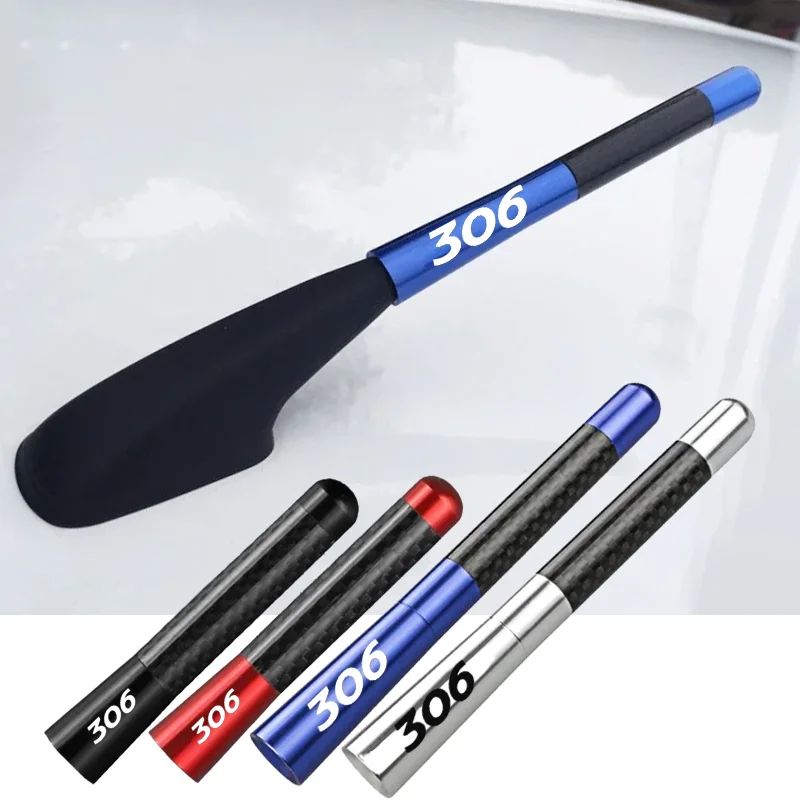 8cm/12mm Car Roof Radio Antenna Auto Aerial Signal Receiving for Peugeot 306 Logo 406 405 205 3008 206 5008 308 508 407 107 307