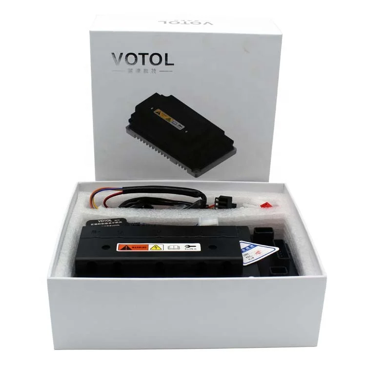 VOTOL-Controlador programável para motocicleta elétrica, Scooter elétrico Brushless DC Driver, EM100-4, 72V, 180A, 5kW