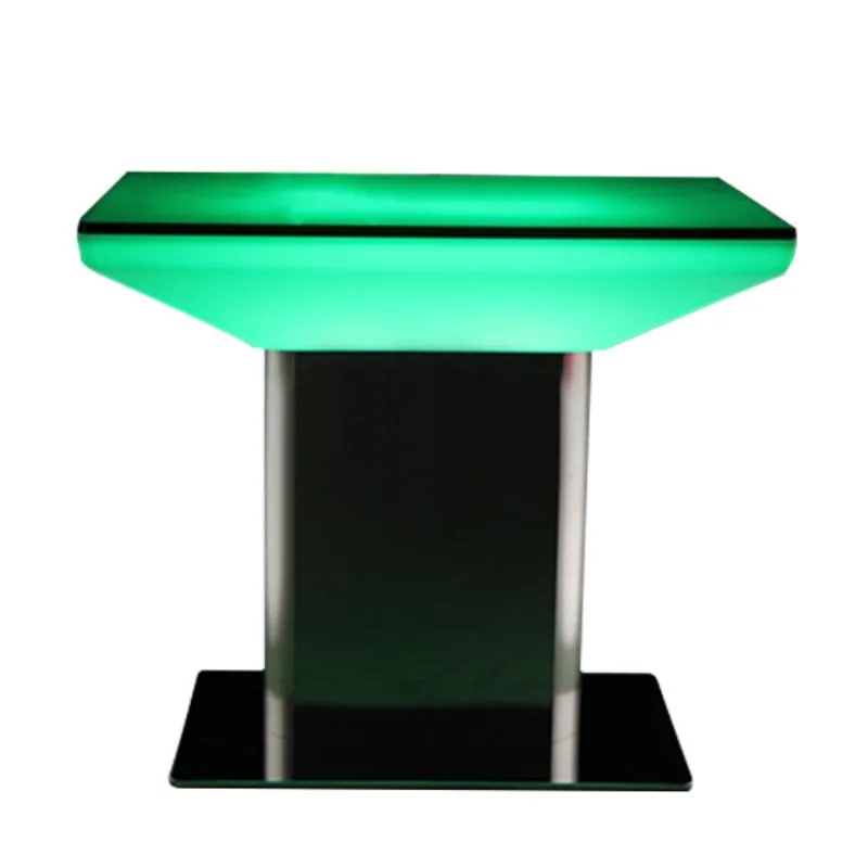 

LED luminous colorful coffee table fashion rectangular bar KTV nightclub