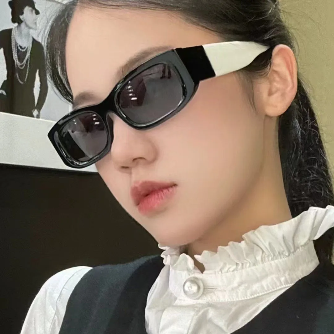 New Style Sunglasses Men Rectangle Shape Anti-reflective Sun Glasses for Women Patchwork Color Women Sunglasses
