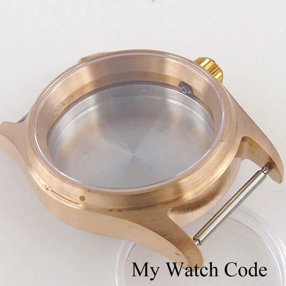 Dive 36mm 39mm 200m Waterproof Cusn8 Real Bronze Watch Case for NH34 NH35 NH36 NH38 Lady Small Watch Mod