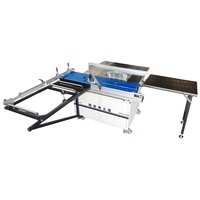 Small Precision Automatic Wood Cutting Panel Saw Machine Computer Sliding Table Saw Furniture Woodworking Auto Reciprocating