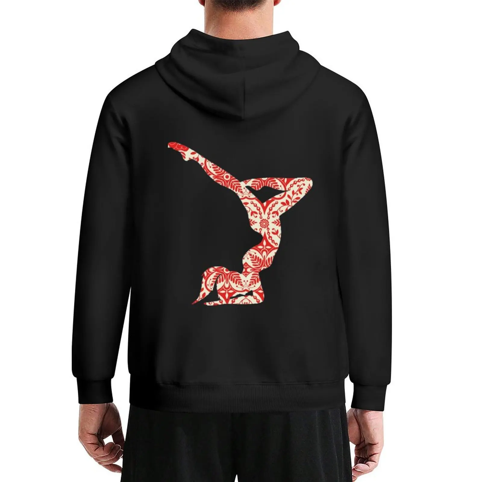 

YOGA. DOING IT TO BURN OFF THE CRAZY Hoodie men clothes autumn blouse winter clothes mens hoodie