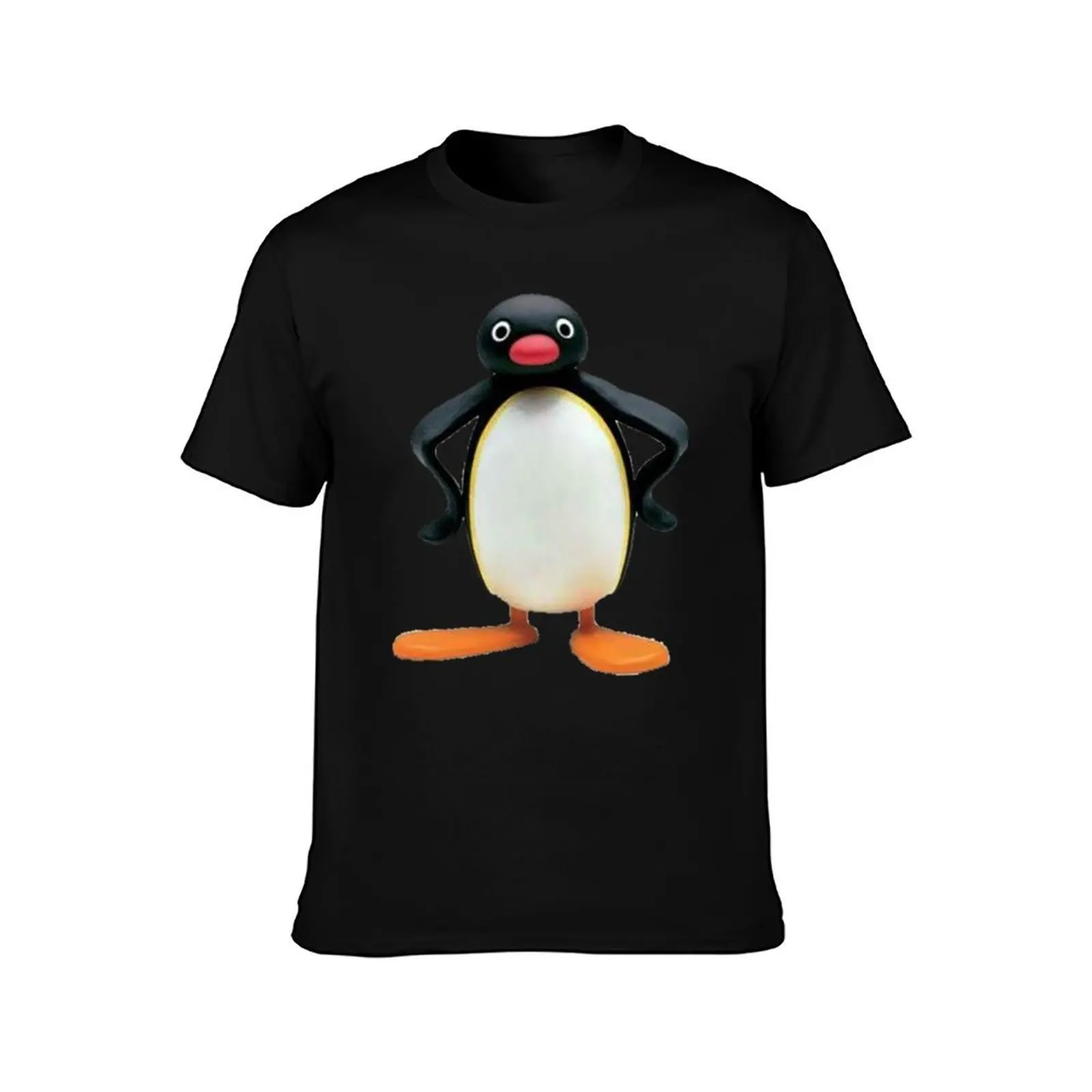 pingu! T-Shirt Outdoor Sports Short Sleeve Top T-Shirt