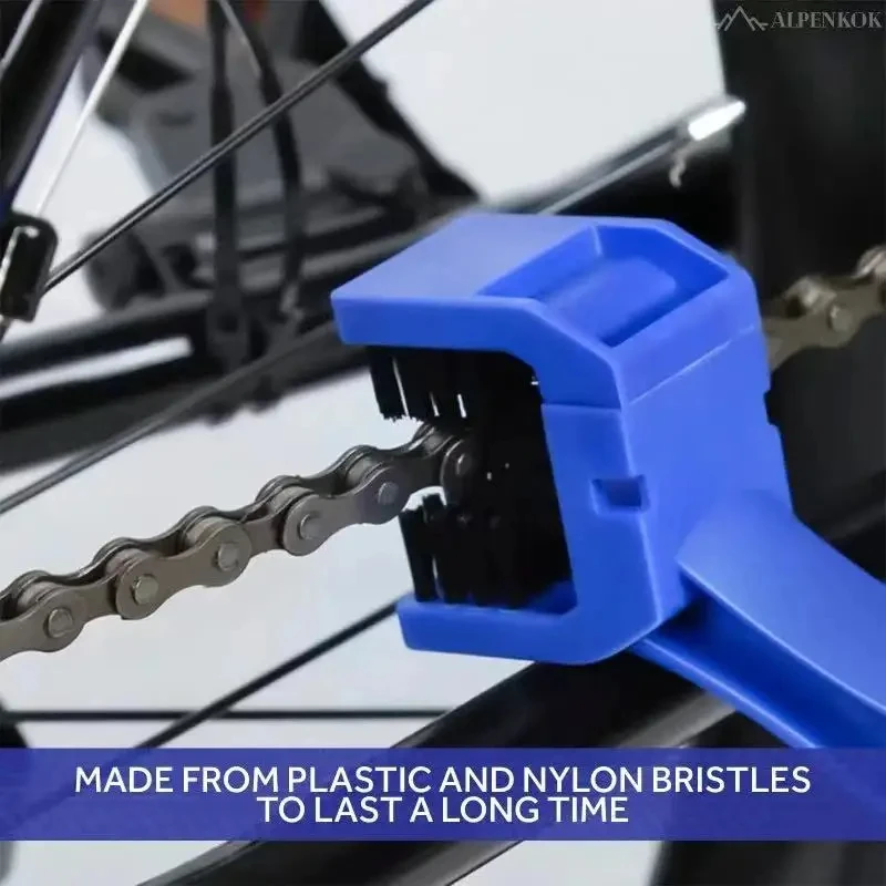 Limpiador de cadena portátil para bicicleta, herramienta de mantenimiento, cepillo de limpieza para bicicleta de carretera