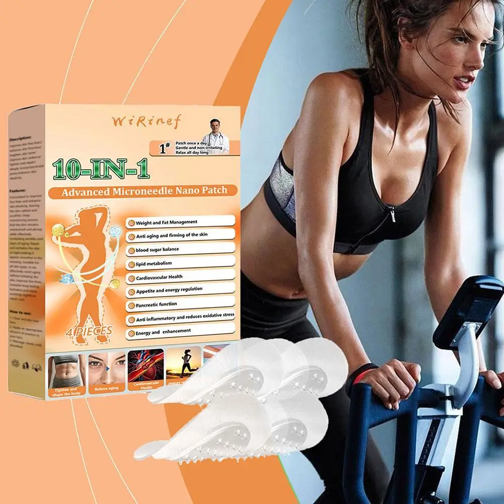 1/2/3/4/5/6/8/10box(Buy 6 Get 4 Free)10-IN-1 Advanced Body Care Microneedle Patches Nano Slimming Patches Body Shaping Patches