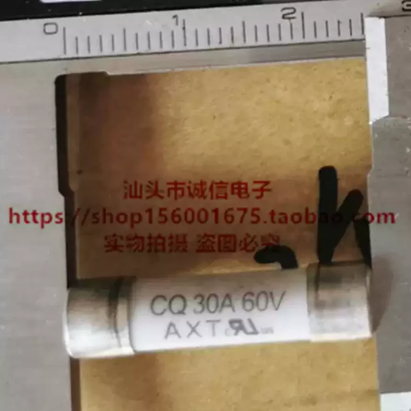 5-100pcs AXT030 ceramic fuse tube 6 * 25 30A 40A 60V CQ Taiwan Merit
