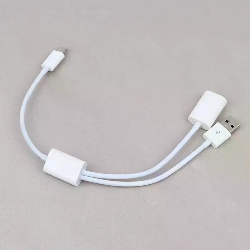 USB C to USB Splitter Converter, 2 In 1 USB3.0 Hub, High Speed Data Transfer, Ideal for Laptops, Phones, Tablets, Compact Design