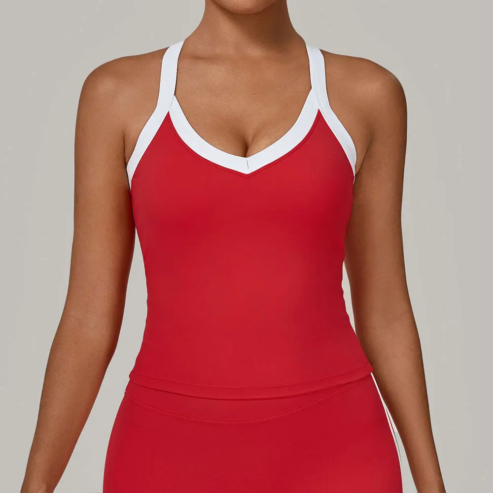 Women Yoga Sports Underwear Breathable Shock Proof Gym Workout Fitness Push Up Top High Support Yoga Running Active Vest Bra