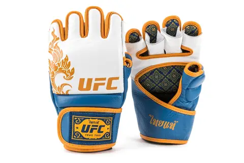 UFC True Thai MMA Split Finger Half Finger Boxing Gloves Open Palm Training Sparring Gear Unisex Men Women