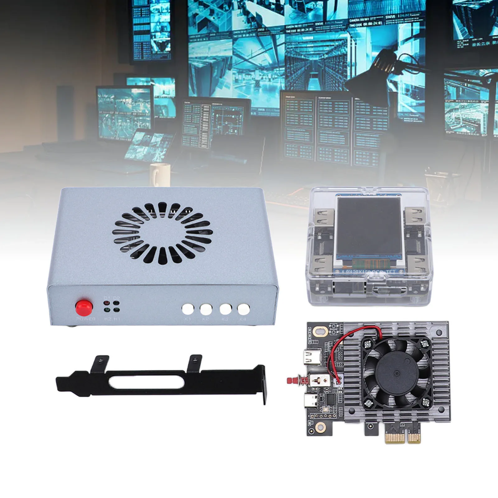 

HD Multimedia Interface Fuser DMA Fuser Seamless Integration High Definition Lossless with Built in Fan for Gaming