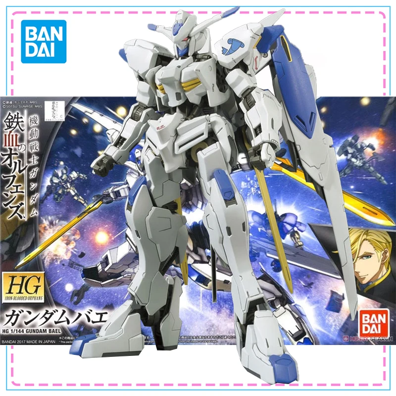 

Bandai HG IBO 1/144 Gundam Bael Collection Model Action Figure Original Genuine Figure Gundam Model Kit Anime Figures Boys Toys