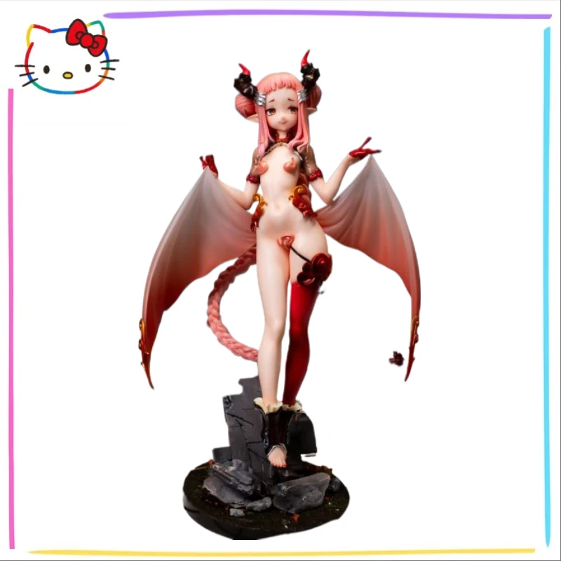 

+In Stock Original AniMester Little Succubus·Yayazi Fisherman 29cm 1/7 Anime Cute Loli Ornaments