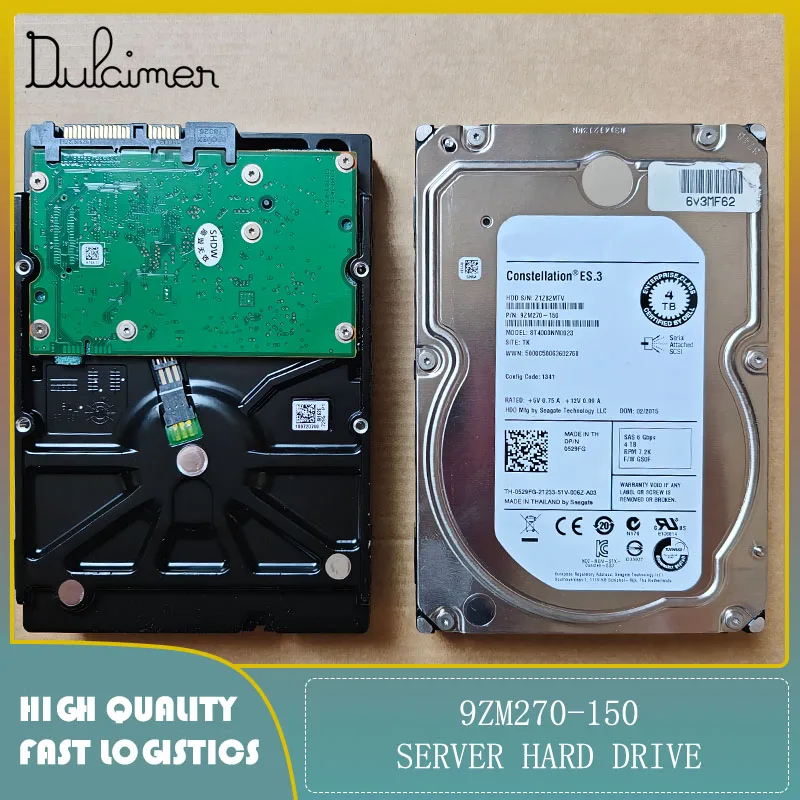

Server hard drive 9ZM270-150 ST4000NM0023 SAS 4T 3.5-inch original second-hand