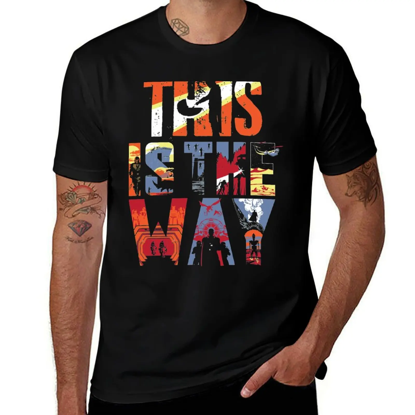 The magnificent 8 Classic T-Shirt Construction Work Tee Shirt