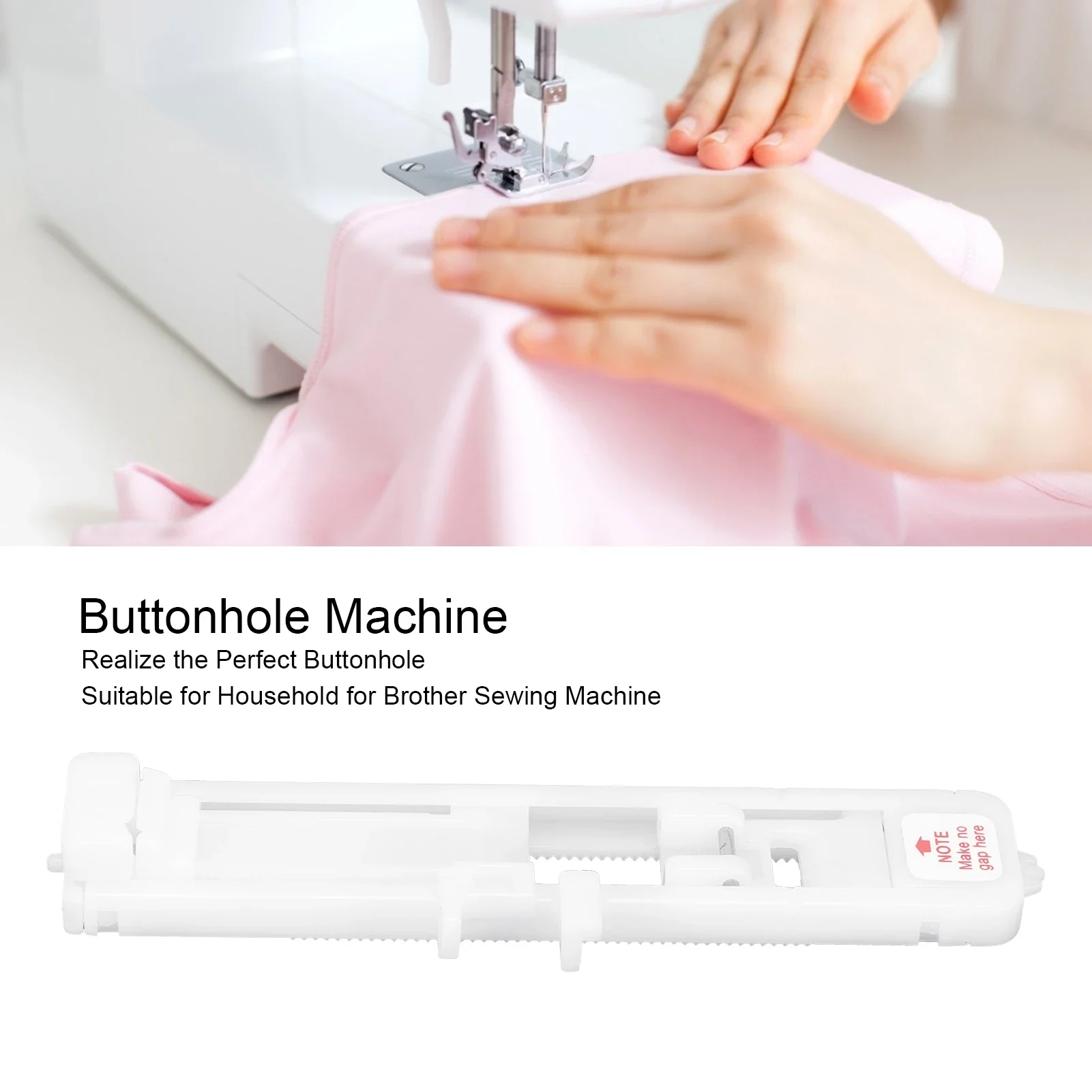 Onestep Buttonhole Presser Foot Automatic Button Hole Tool Accessories For Singer Electronic Sewing Machine