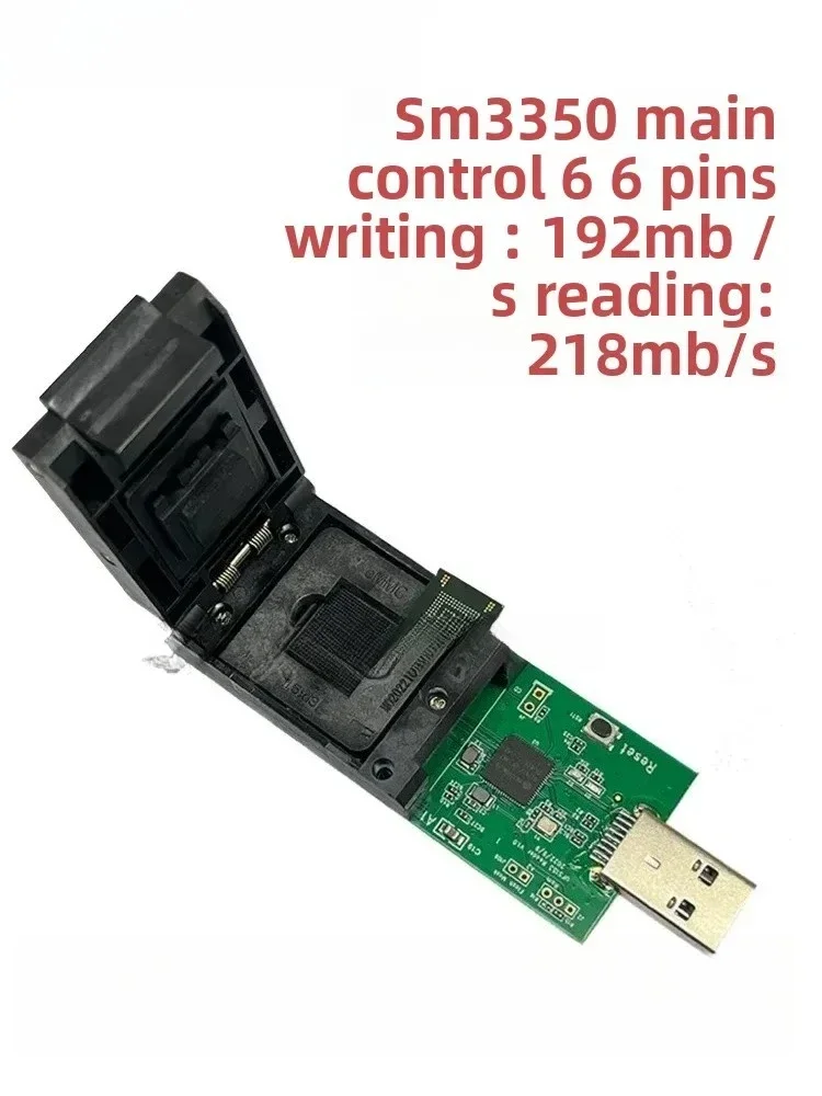 UFS153 to USB3.0 Test Stand SM3350 Main Control 153 Chip Burning Test Aging