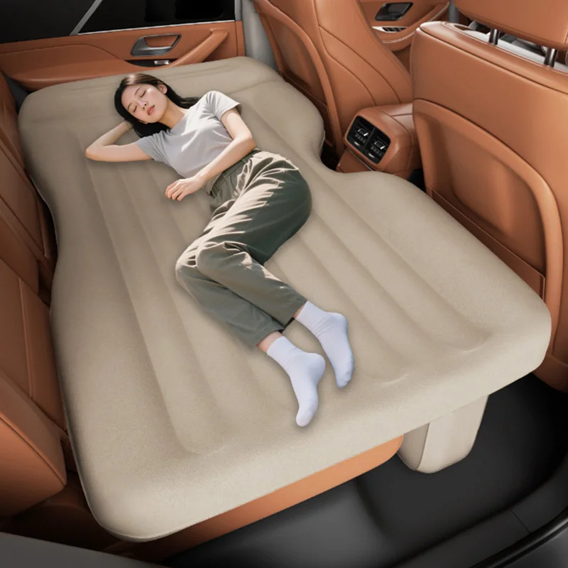 Car Travel Bed Automatic Air Mattress Sleeping Pad Inflatable BackSeat Bed Outdoor Cushions Camping Sofa Bed Accessories for Car