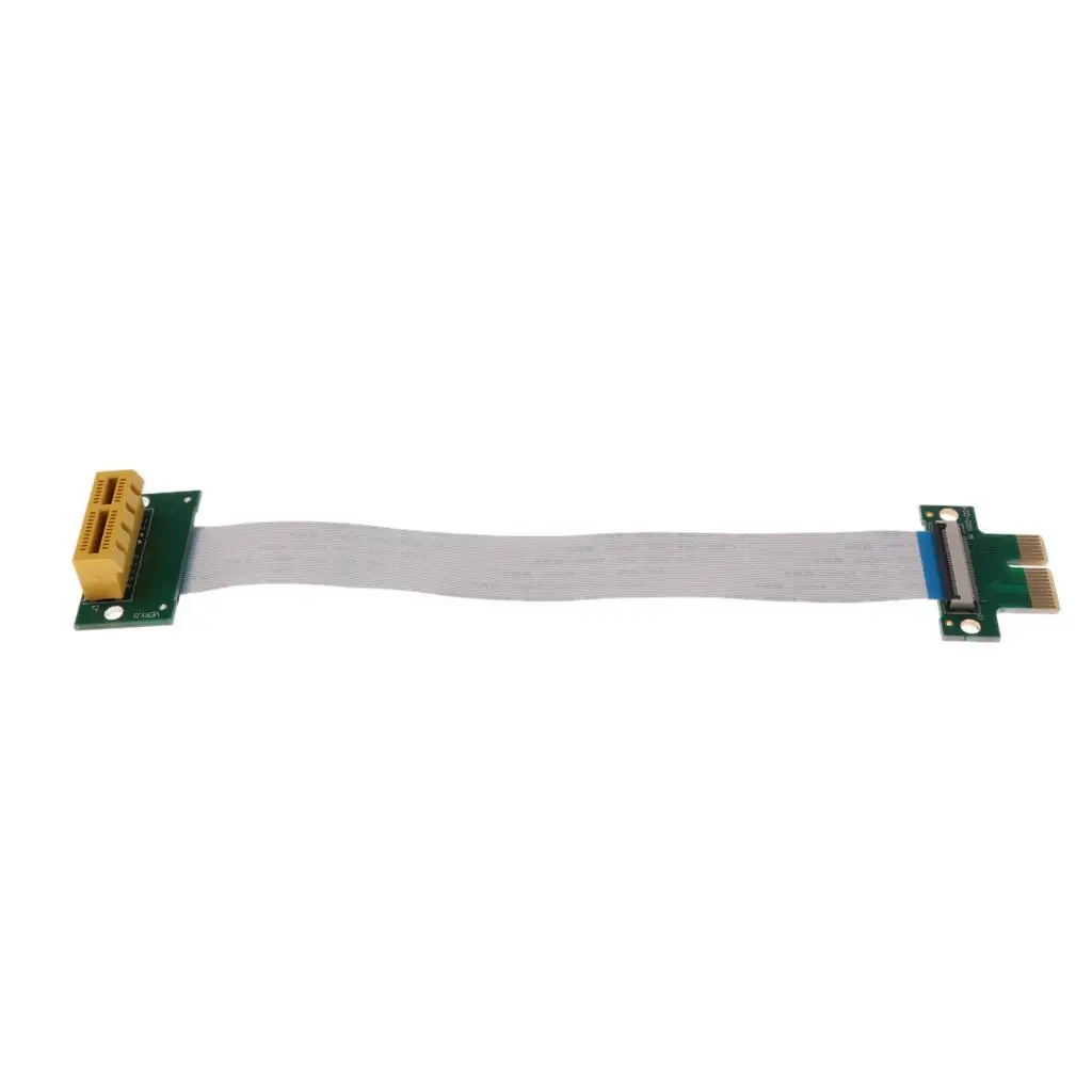 36pin PCI-E X1 Extension Cable Double Shielded Flexible PCB Board for PC Display Port Extender 1m