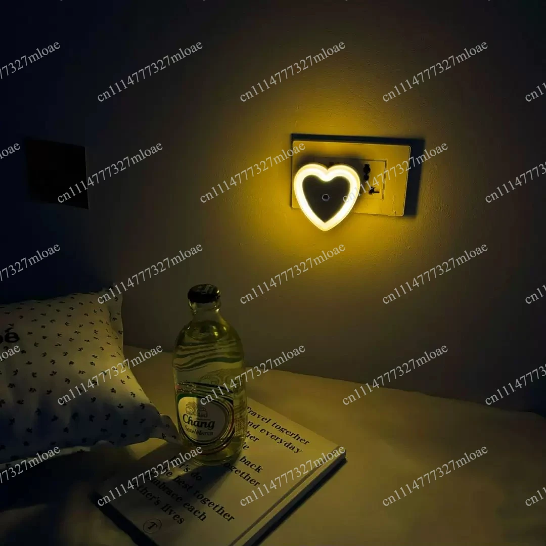 Romantic Night  LEDBedroom Bedside Atmosphere Sleep  Energy Saving Light Sensor for Couples