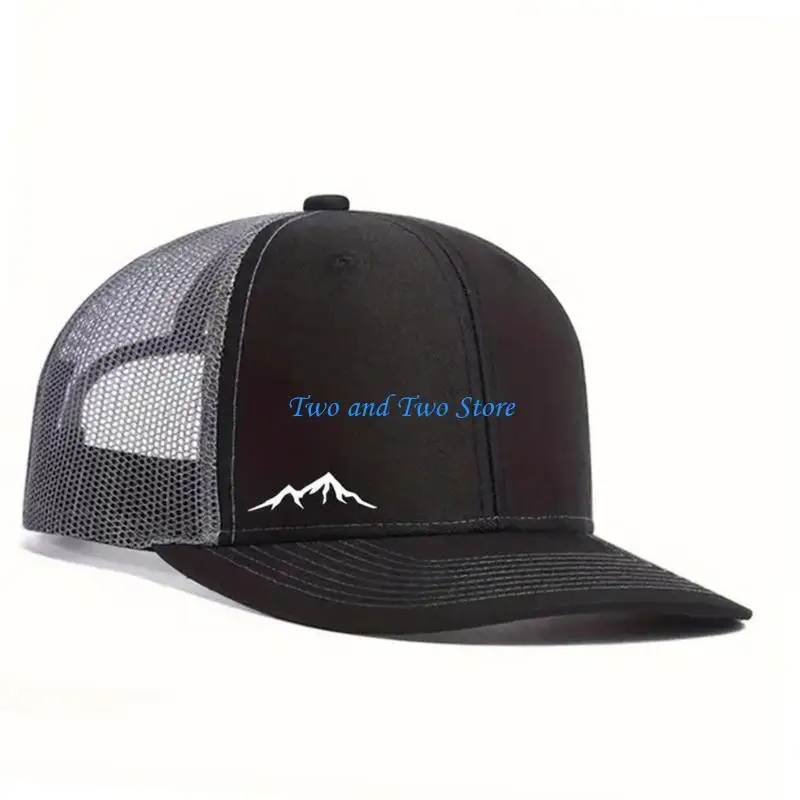 HX6F Multiuse Flat Brims Sun Hat Breathable Fabric Baseball Hat For Women Men Unisex Cycling Jogging And Everyday Wear