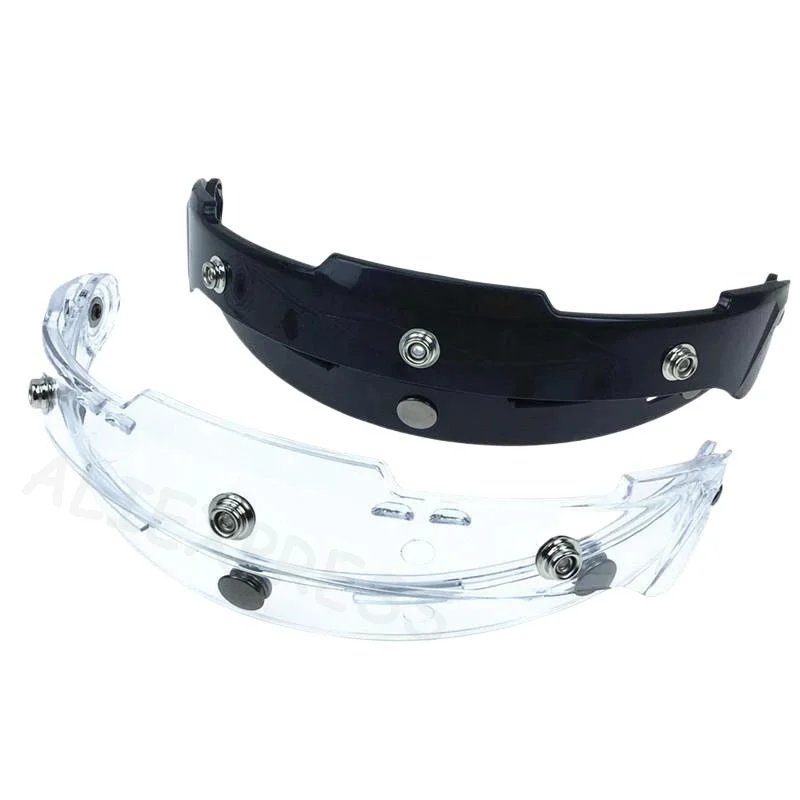 [M] Universal Motorcycles Adapter 3-Snap Attachment Helmet Visors Flip Up Attachment Helmet Accessories