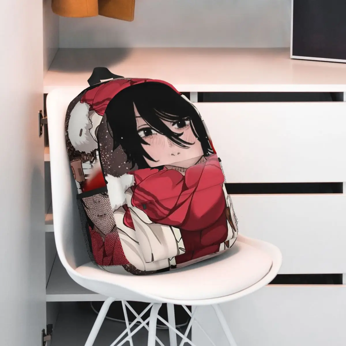 Look Back Anime Backpack Student BookBag Kids School Bag Laptop Shoulder Bags for Men Women