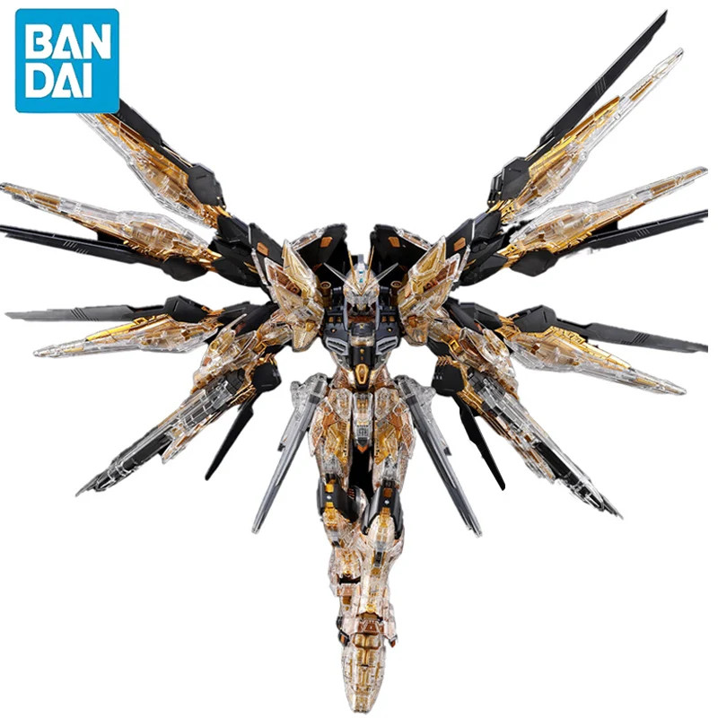 

BANDAI MGEX 1/100 ZGMF-X20A STRIKE FREEDOM GUNDAM [МЕХАНИЧЕСКИЙ ПРОЗРАЧНЫЙ] Аниме Фигурки Сборная модель Коллекция игрушек