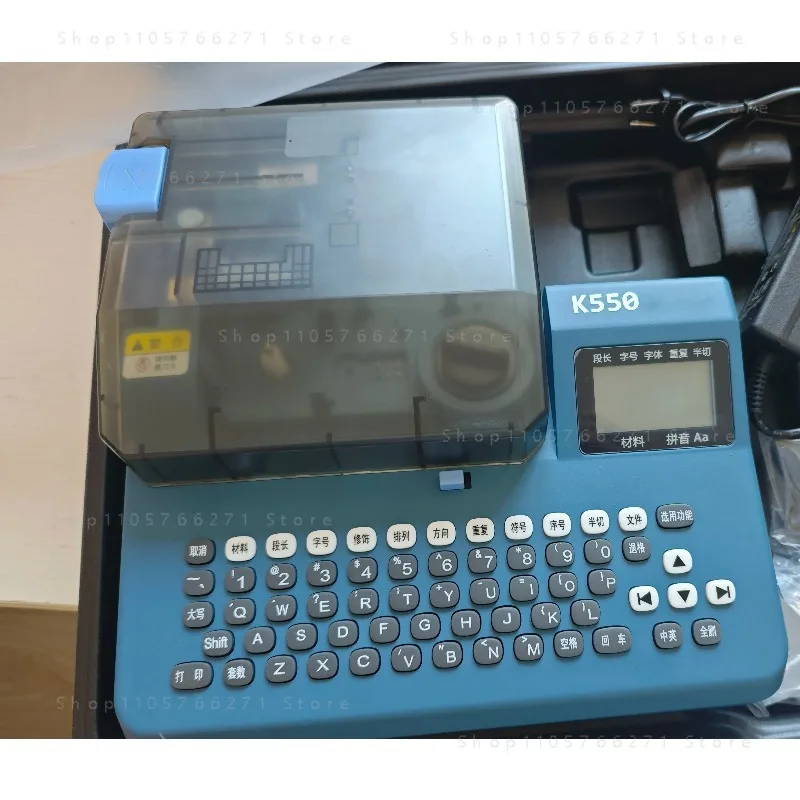 K550 number tube printer  line number printer  line label sleeve electronic coding machine