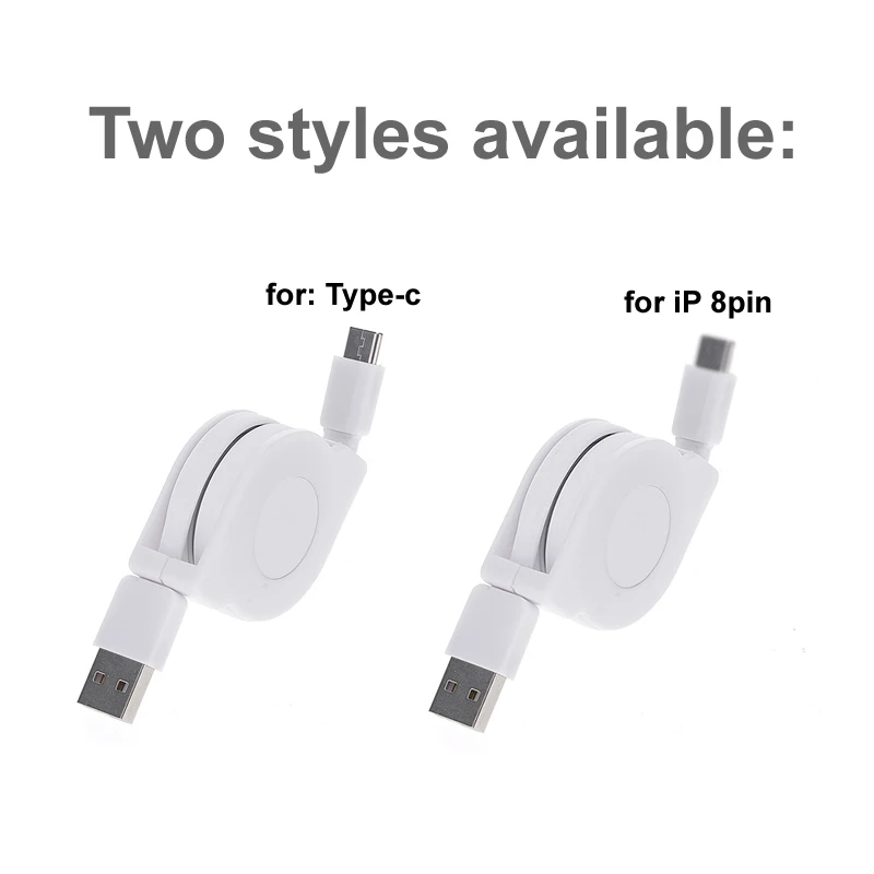 Portable Charging Data Sync Cable For iPhone 15 14 13 Plus Pro Max Charger Cable USB Type C Charger Cable For Samsung and More